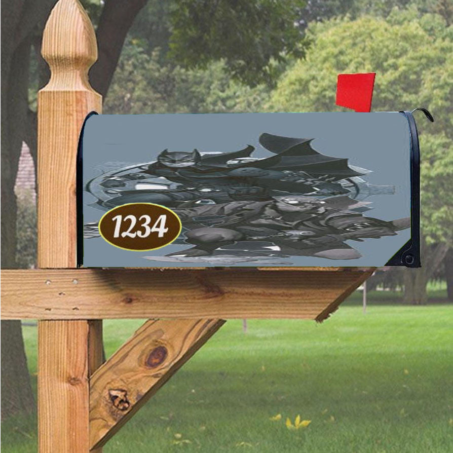 Wu Tang Clan Rap Hip Hop Music Collages Magnetic Mailbox Cover 18" X 21" Outdoor Decor