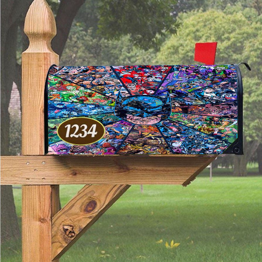 Wu Tang Clan Rap Hip Hop Music Collages Magnetic Mailbox Cover 18" X 21" Outdoor Decor