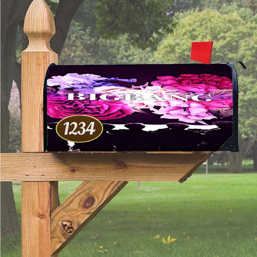 Wu Tang Clan Rap Hip Hop Music Collages Magnetic Mailbox Cover 18" X 21" Outdoor Decor