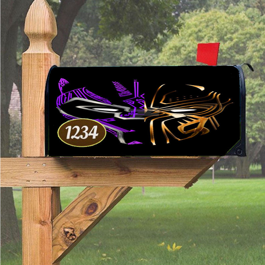 Wu Tang Clan Rap Hip Hop Music Collages Magnetic Mailbox Cover 18" X 21" Outdoor Decor