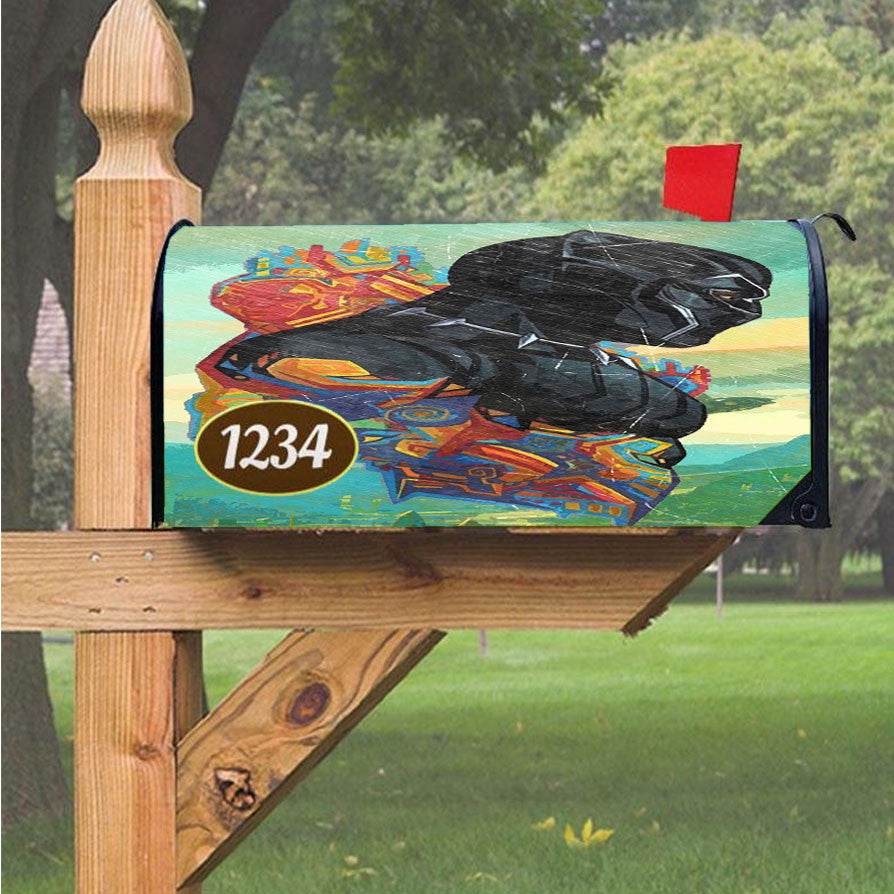 Wu Tang Clan Rap Hip Hop Music Collages Magnetic Mailbox Cover 18" X 21" Outdoor Decor