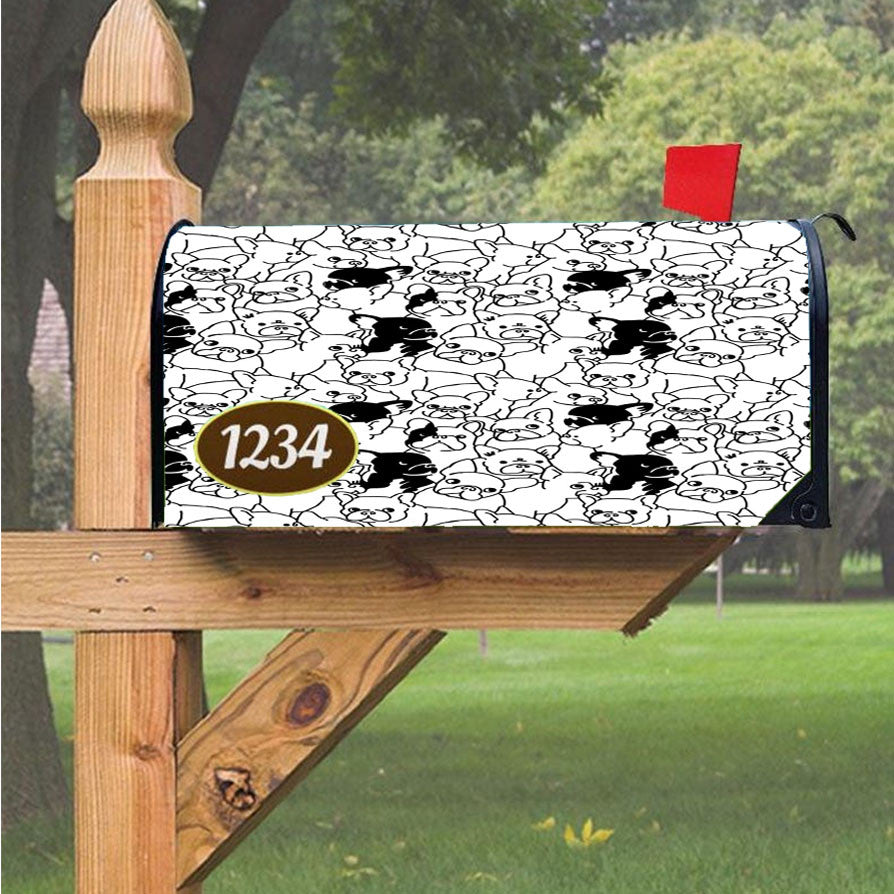 Wu Tang Clan Rap Hip Hop Music Collages Magnetic Mailbox Cover 18" X 21" Outdoor Decor
