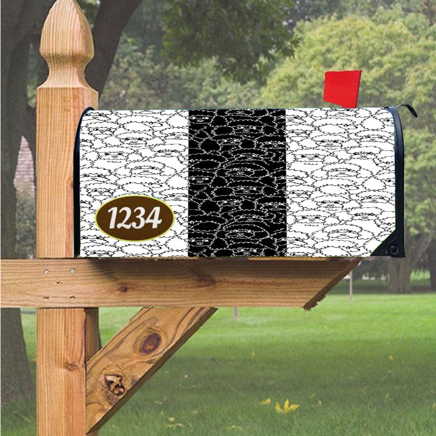 Wu Tang Clan Rap Hip Hop Music Collages Magnetic Mailbox Cover 18" X 21" Outdoor Decor