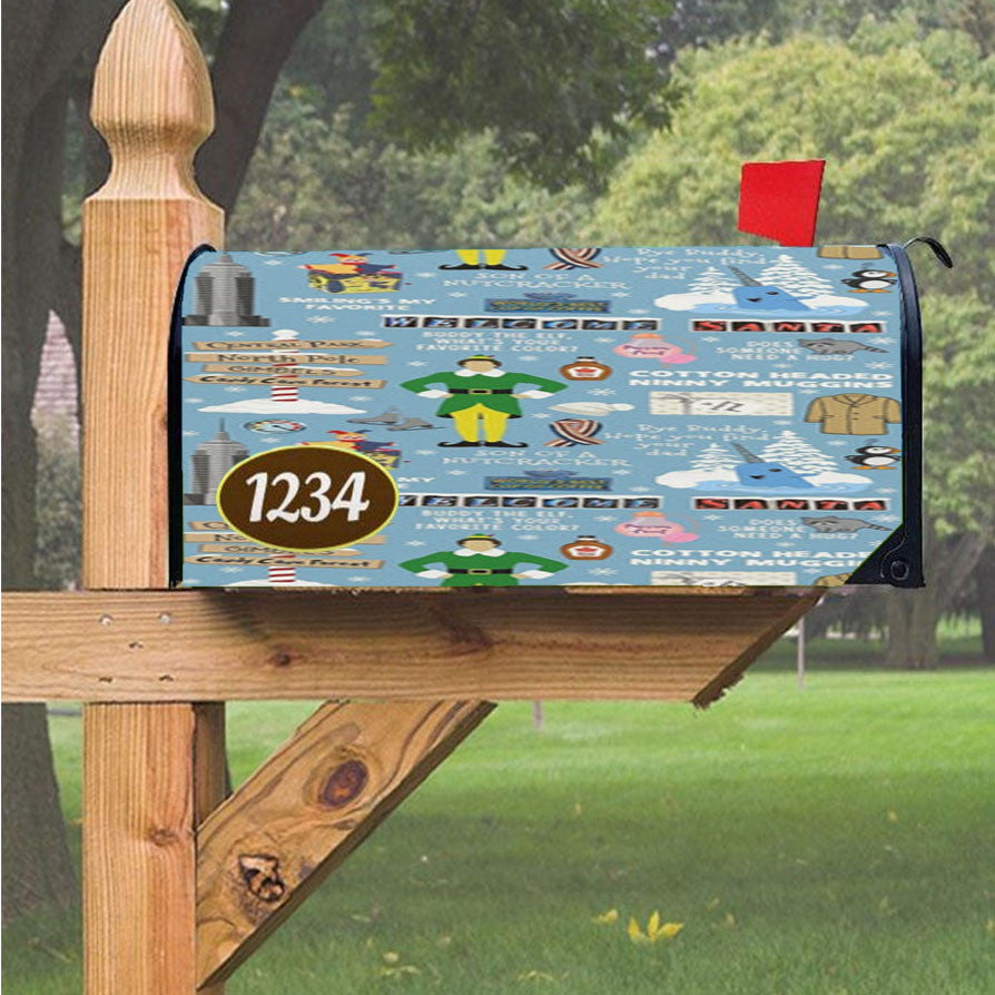 Wu Tang Clan Rap Hip Hop Music Collages Magnetic Mailbox Cover 18" X 21" Outdoor Decor
