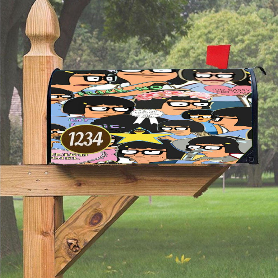 Wu Tang Clan Rap Hip Hop Music Collages Magnetic Mailbox Cover 18" X 21" Outdoor Decor