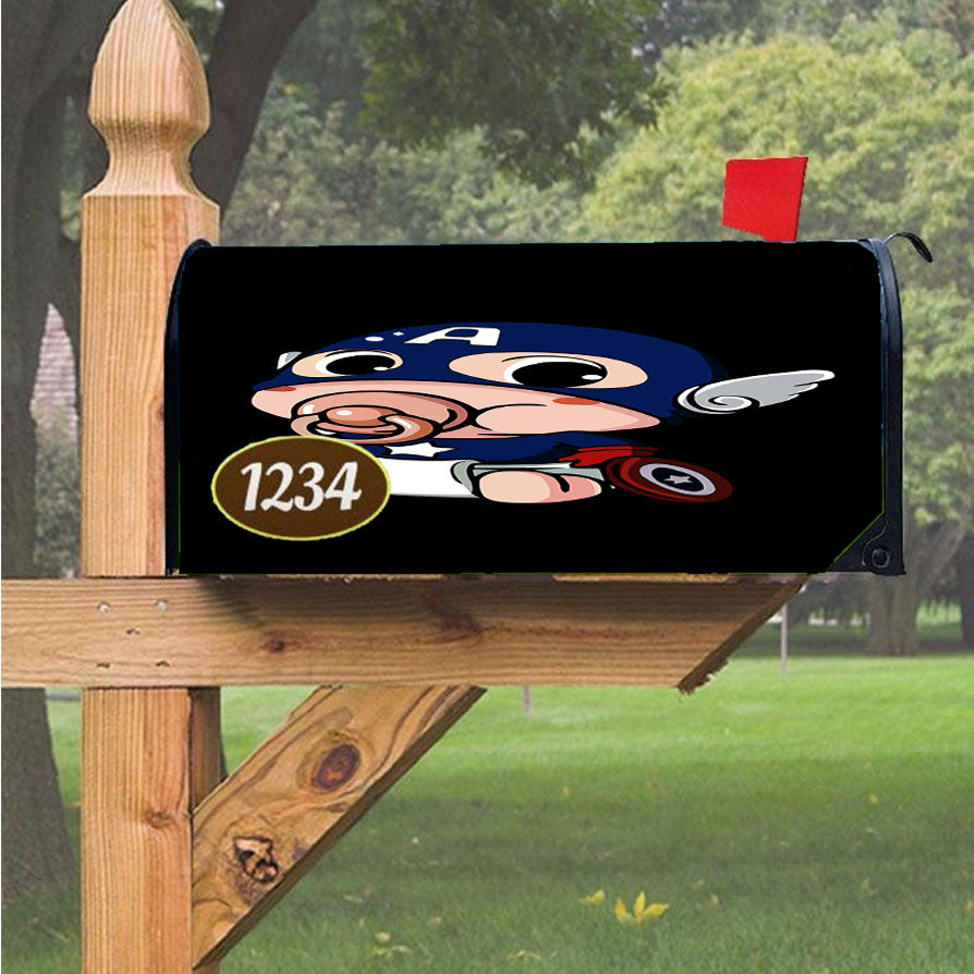 Wu Tang Clan Rap Hip Hop Music Collages Magnetic Mailbox Cover 18" X 21" Outdoor Decor