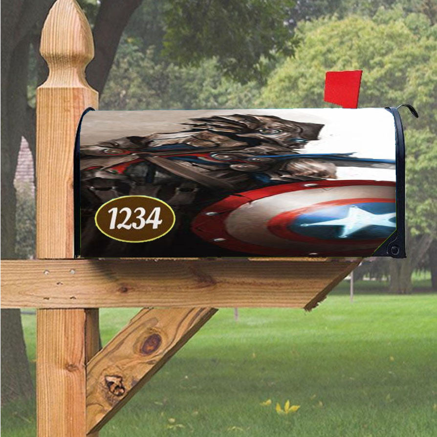 Wu Tang Clan Rap Hip Hop Music Collages Magnetic Mailbox Cover 18" X 21" Outdoor Decor