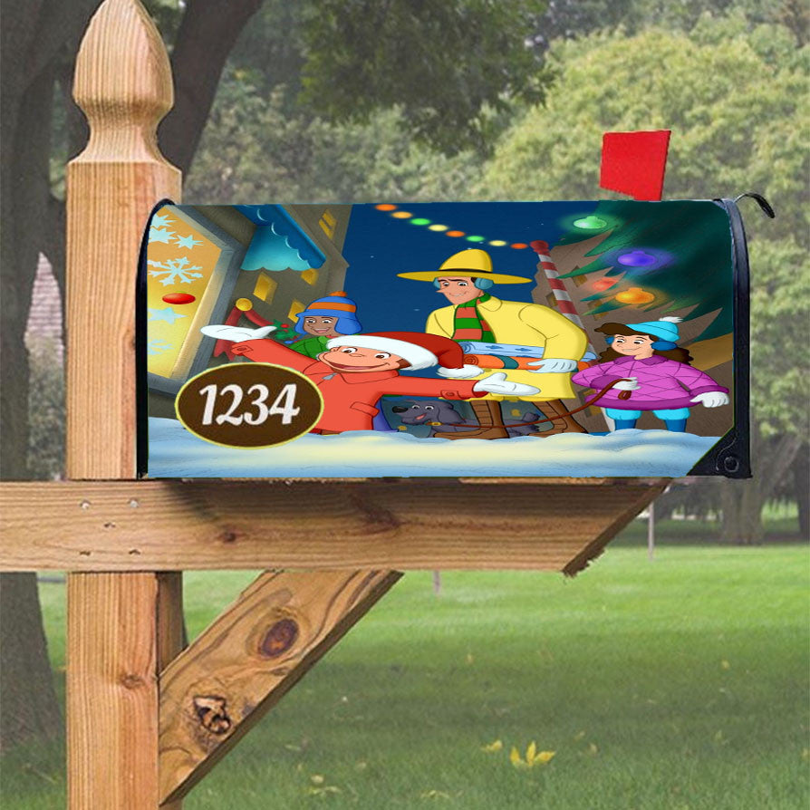 Wu Tang Clan Rap Hip Hop Music Collages Magnetic Mailbox Cover 18" X 21" Outdoor Decor