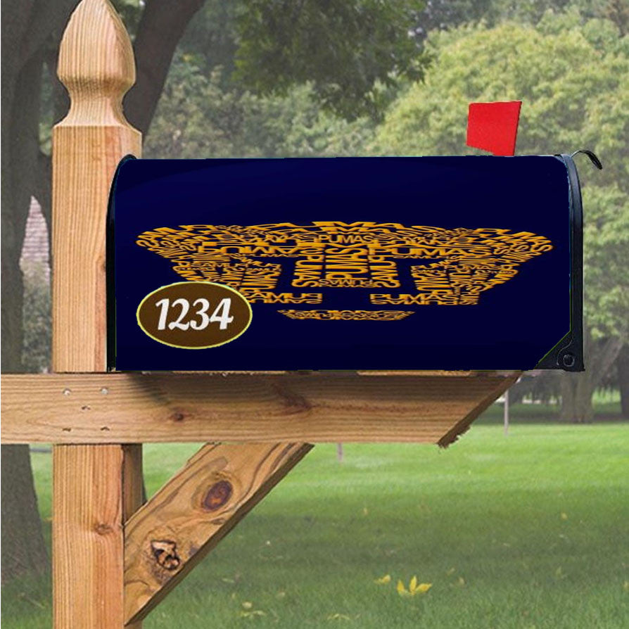 Wu Tang Clan Rap Hip Hop Music Collages Magnetic Mailbox Cover 18" X 21" Outdoor Decor