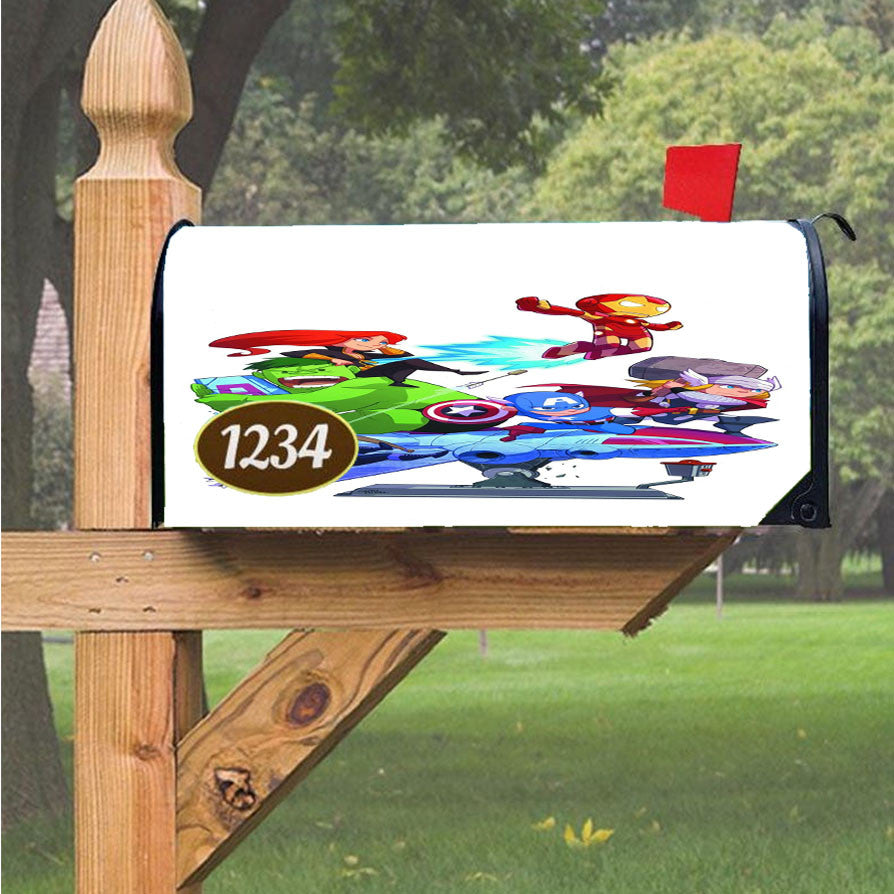Wu Tang Clan Rap Hip Hop Music Collages Magnetic Mailbox Cover 18" X 21" Outdoor Decor