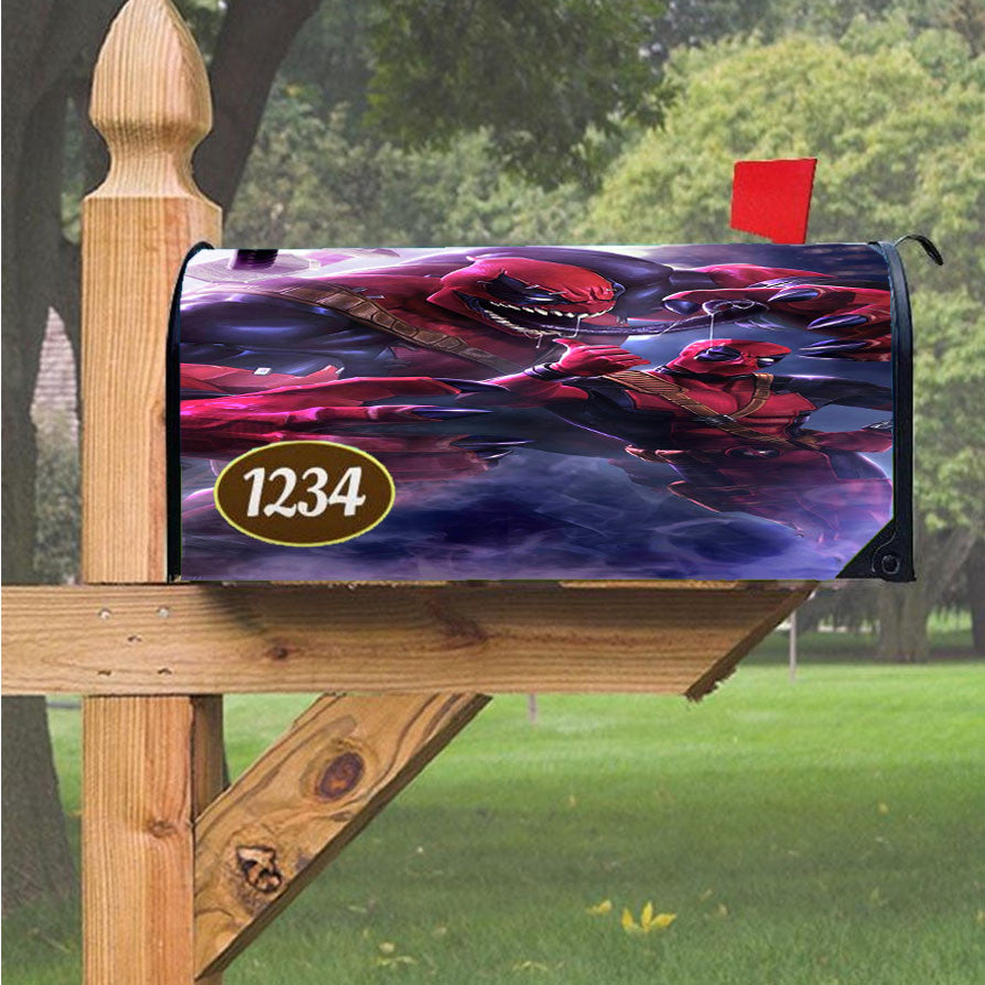 Wu Tang Clan Rap Hip Hop Music Collages Magnetic Mailbox Cover 18" X 21" Outdoor Decor