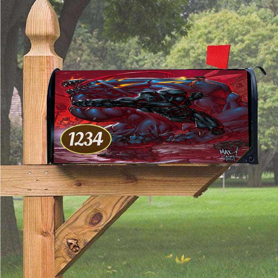 Wu Tang Clan Rap Hip Hop Music Collages Magnetic Mailbox Cover 18" X 21" Outdoor Decor