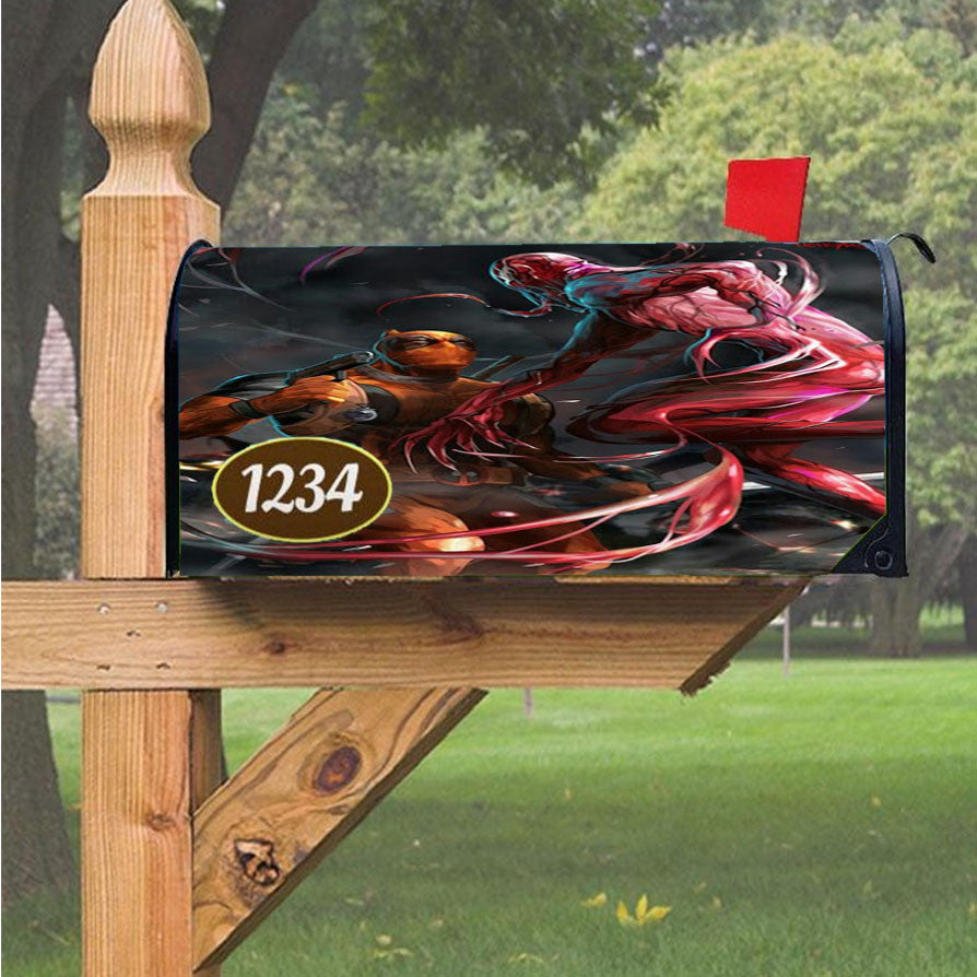 Wu Tang Clan Rap Hip Hop Music Collages Magnetic Mailbox Cover 18" X 21" Outdoor Decor