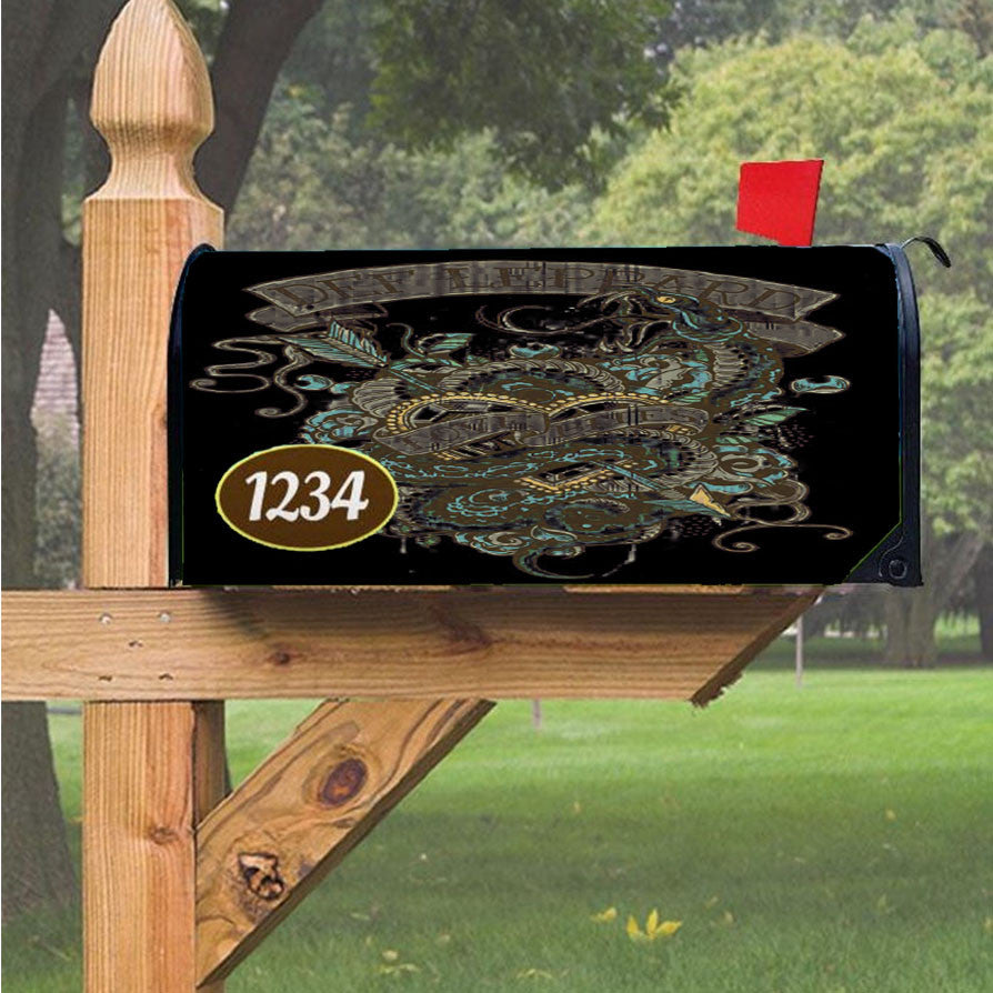 Wu Tang Clan Rap Hip Hop Music Collages Magnetic Mailbox Cover 18" X 21" Outdoor Decor