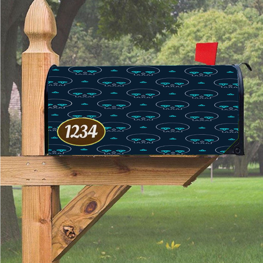 Wu Tang Clan Rap Hip Hop Music Collages Magnetic Mailbox Cover 18" X 21" Outdoor Decor