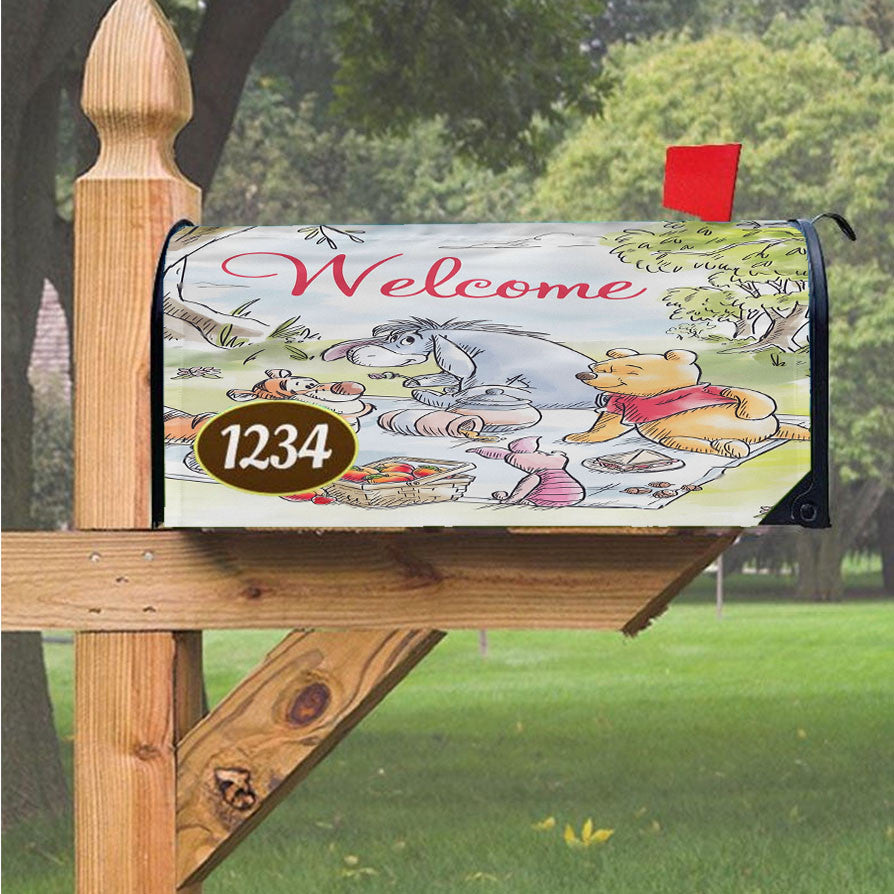 Wu Tang Clan Rap Hip Hop Music Collages Magnetic Mailbox Cover 18" X 21" Outdoor Decor