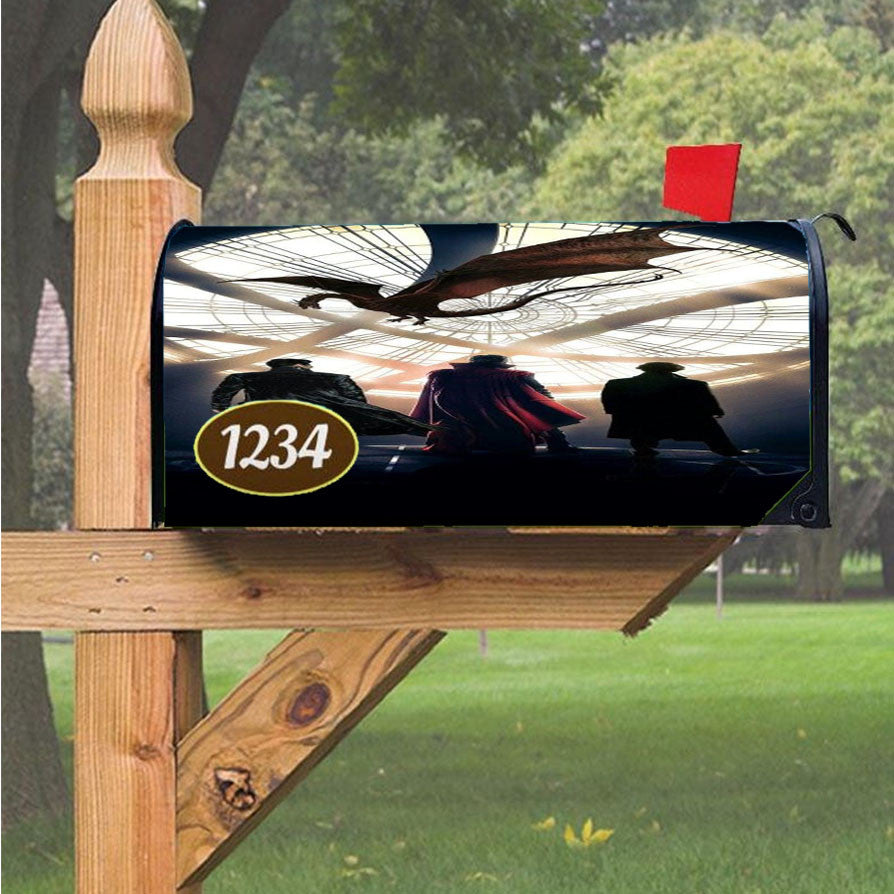 Wu Tang Clan Rap Hip Hop Music Collages Magnetic Mailbox Cover 18" X 21" Outdoor Decor