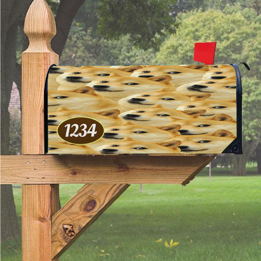 Wu Tang Clan Rap Hip Hop Music Collages Magnetic Mailbox Cover 18" X 21" Outdoor Decor