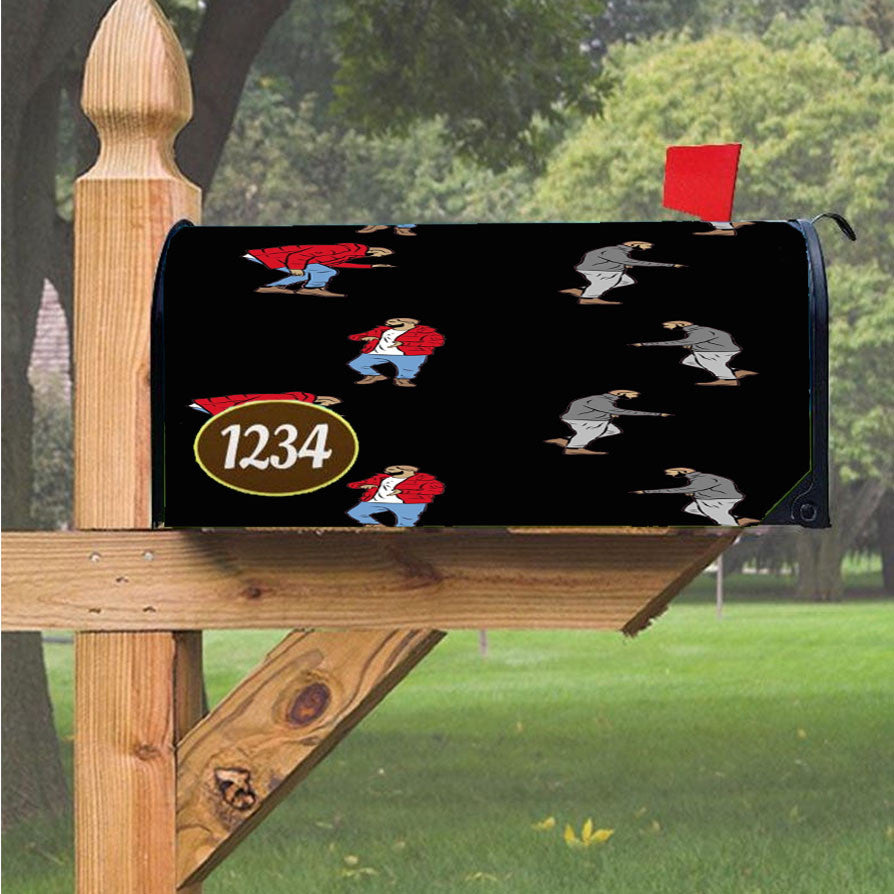 Wu Tang Clan Rap Hip Hop Music Collages Magnetic Mailbox Cover 18" X 21" Outdoor Decor