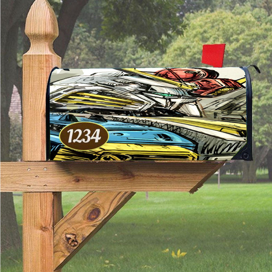 Wu Tang Clan Rap Hip Hop Music Collages Magnetic Mailbox Cover 18" X 21" Outdoor Decor