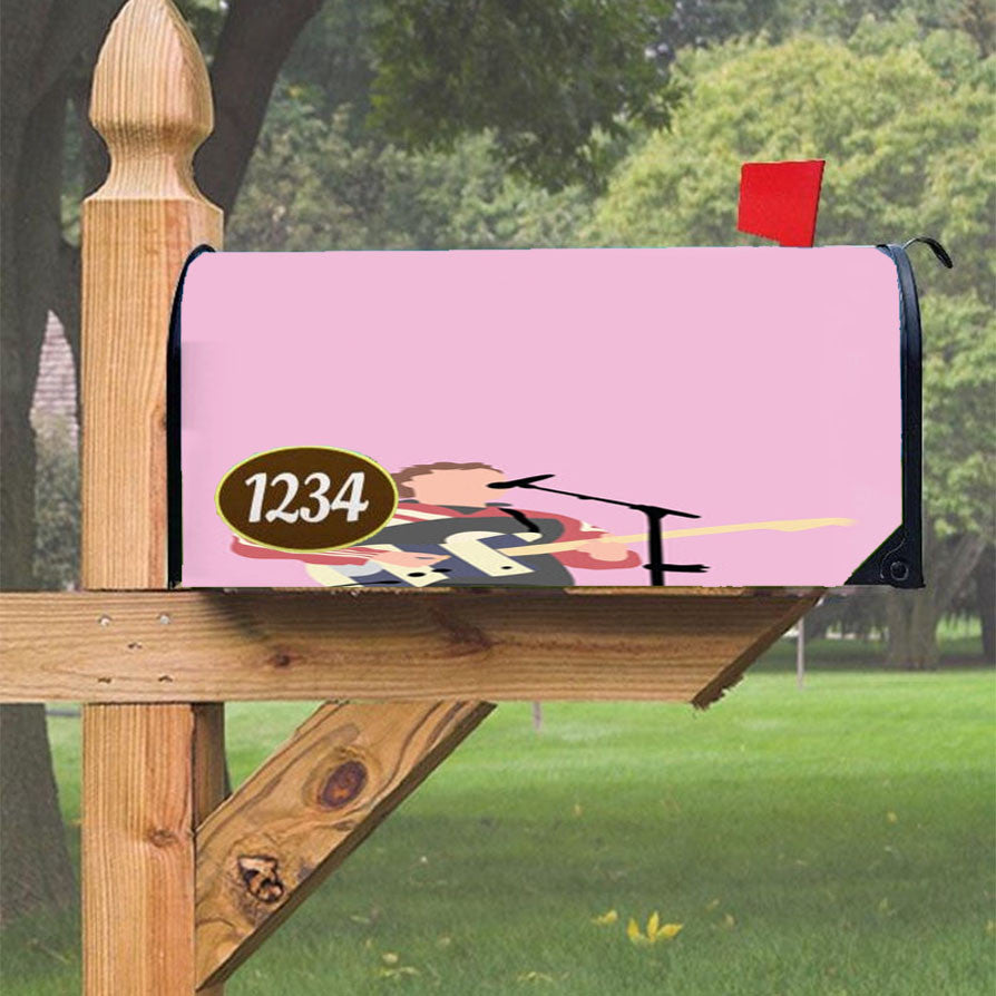 Wu Tang Clan Rap Hip Hop Music Collages Magnetic Mailbox Cover 18" X 21" Outdoor Decor