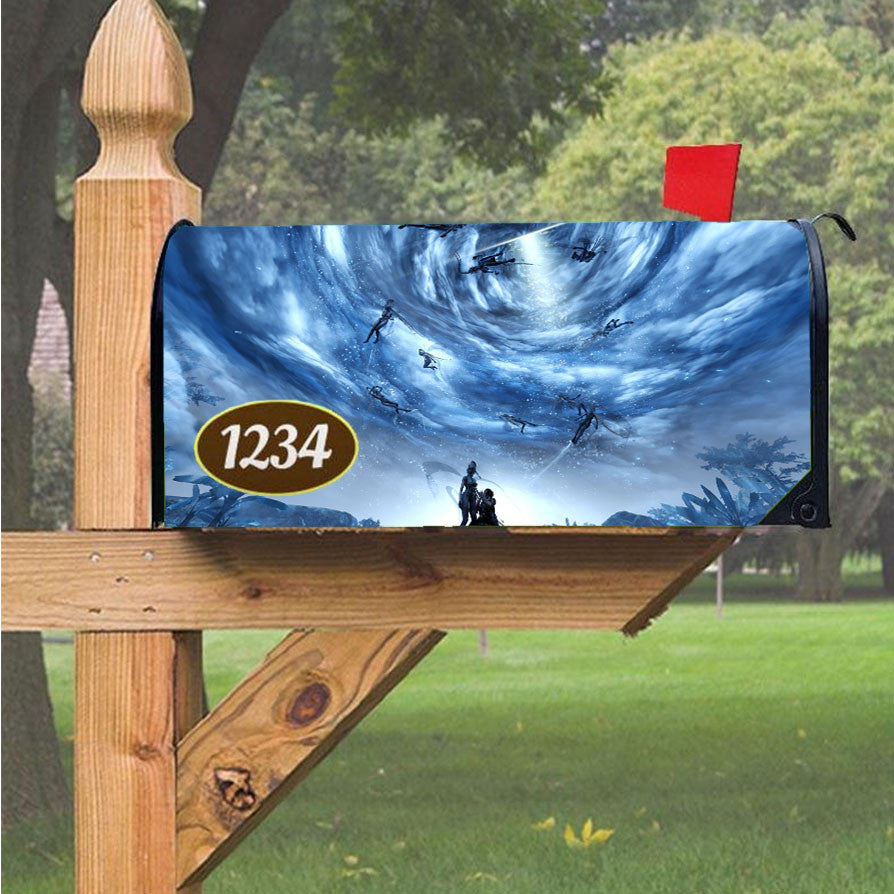 Wu Tang Clan Rap Hip Hop Music Collages Magnetic Mailbox Cover 18" X 21" Outdoor Decor