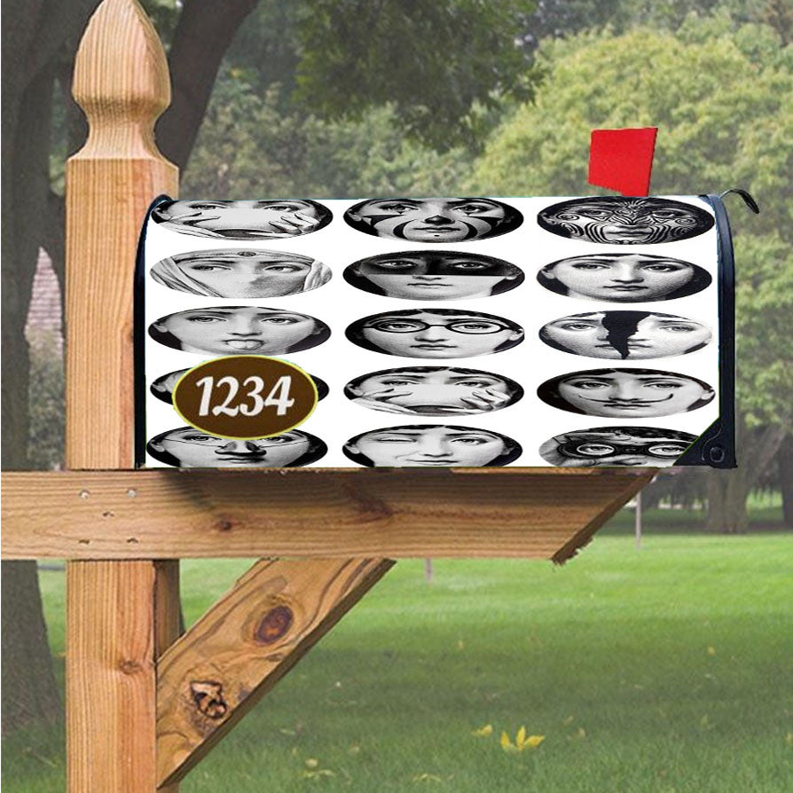 Wu Tang Clan Rap Hip Hop Music Collages Magnetic Mailbox Cover 18" X 21" Outdoor Decor