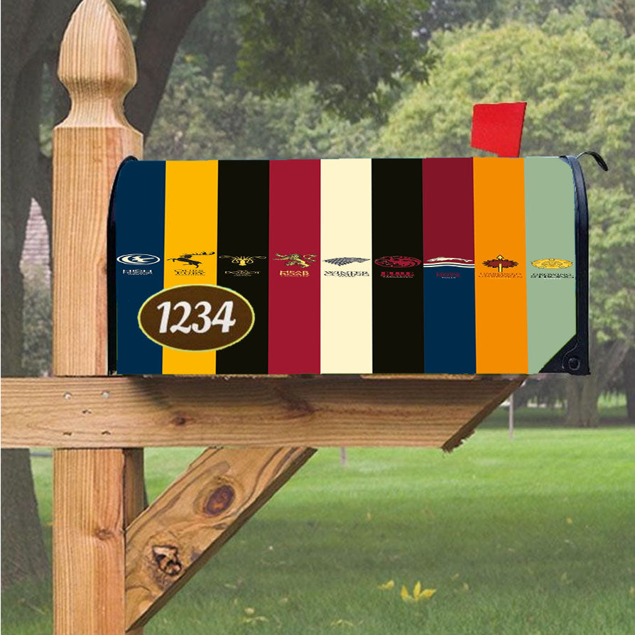 Wu Tang Clan Rap Hip Hop Music Collages Magnetic Mailbox Cover 18" X 21" Outdoor Decor