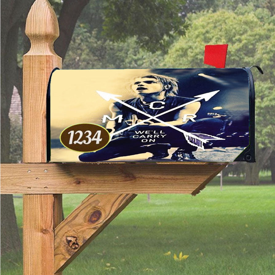 Wu Tang Clan Rap Hip Hop Music Collages Magnetic Mailbox Cover 18" X 21" Outdoor Decor