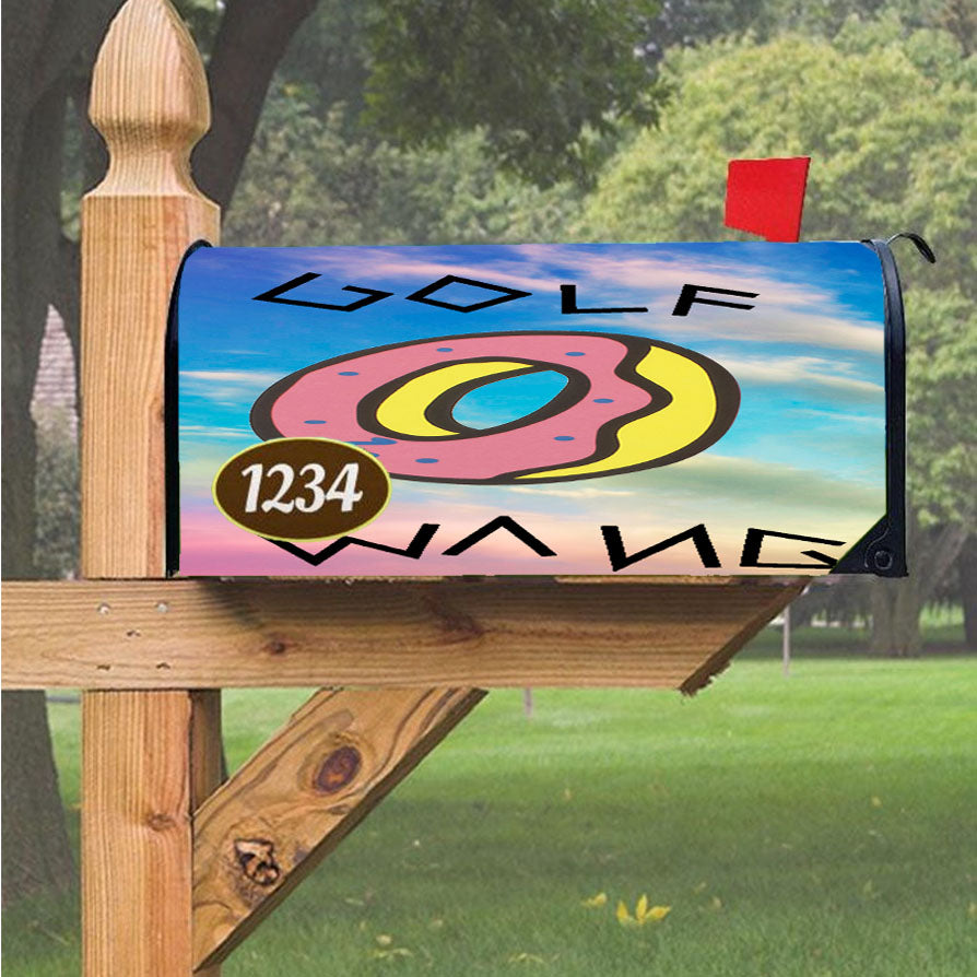 Wu Tang Clan Rap Hip Hop Music Collages Magnetic Mailbox Cover 18" X 21" Outdoor Decor