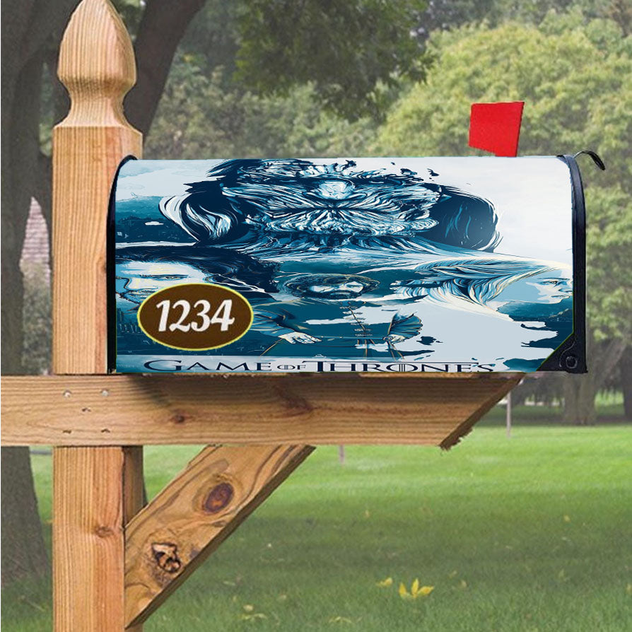 Wu Tang Clan Rap Hip Hop Music Collages Magnetic Mailbox Cover 18" X 21" Outdoor Decor