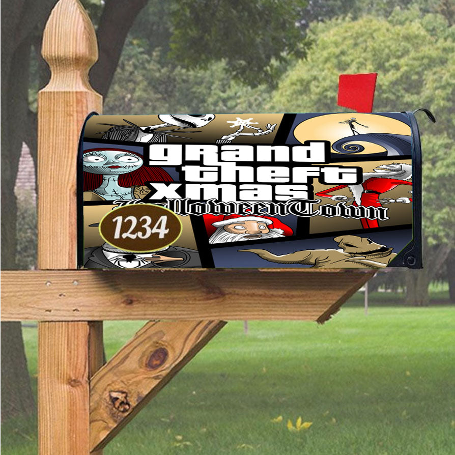 Wu Tang Clan Rap Hip Hop Music Collages Magnetic Mailbox Cover 18" X 21" Outdoor Decor