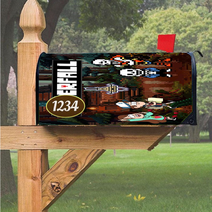 Wu Tang Clan Rap Hip Hop Music Collages Magnetic Mailbox Cover 18" X 21" Outdoor Decor
