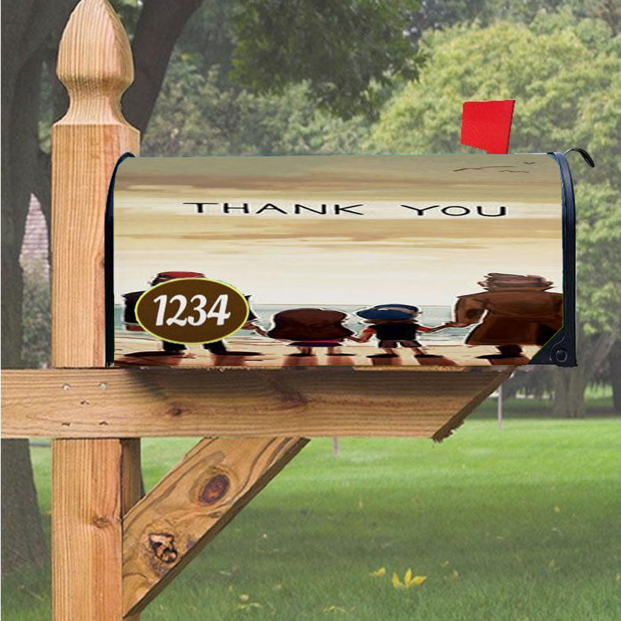 Wu Tang Clan Rap Hip Hop Music Collages Magnetic Mailbox Cover 18" X 21" Outdoor Decor