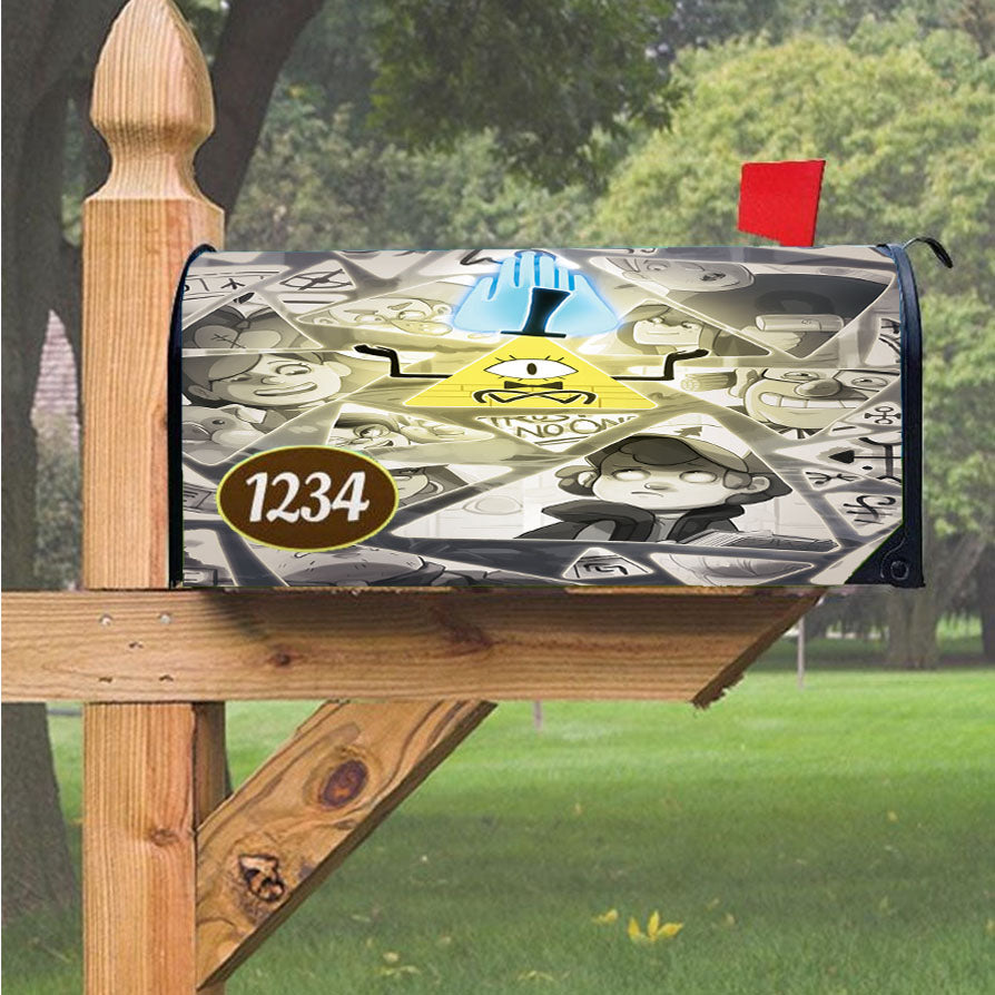 Wu Tang Clan Rap Hip Hop Music Collages Magnetic Mailbox Cover 18" X 21" Outdoor Decor
