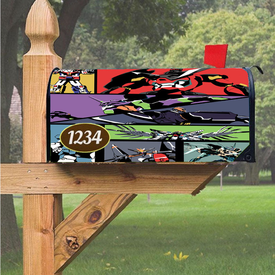 Wu Tang Clan Rap Hip Hop Music Collages Magnetic Mailbox Cover 18" X 21" Outdoor Decor