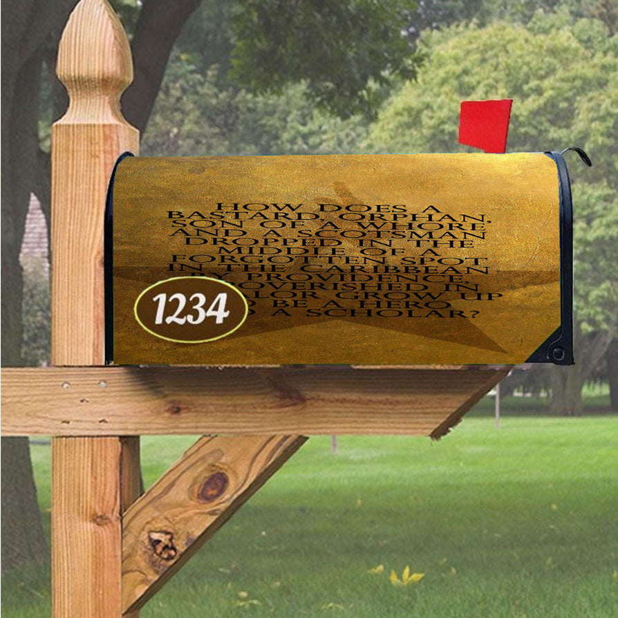 Wu Tang Clan Rap Hip Hop Music Collages Magnetic Mailbox Cover 18" X 21" Outdoor Decor