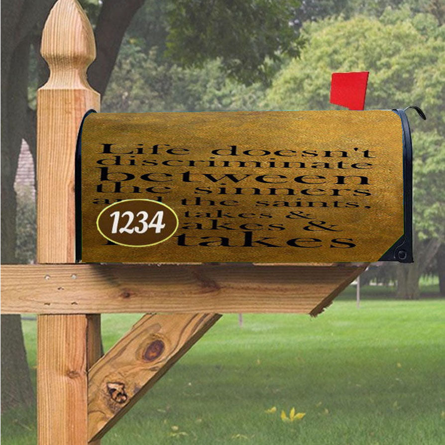 Wu Tang Clan Rap Hip Hop Music Collages Magnetic Mailbox Cover 18" X 21" Outdoor Decor
