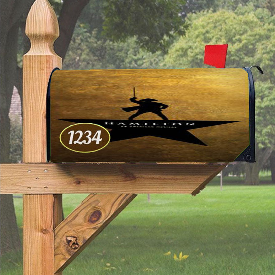 Wu Tang Clan Rap Hip Hop Music Collages Magnetic Mailbox Cover 18" X 21" Outdoor Decor