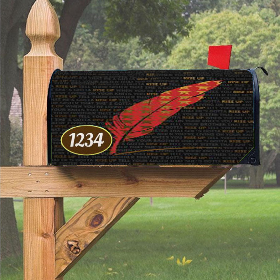 Wu Tang Clan Rap Hip Hop Music Collages Magnetic Mailbox Cover 18" X 21" Outdoor Decor