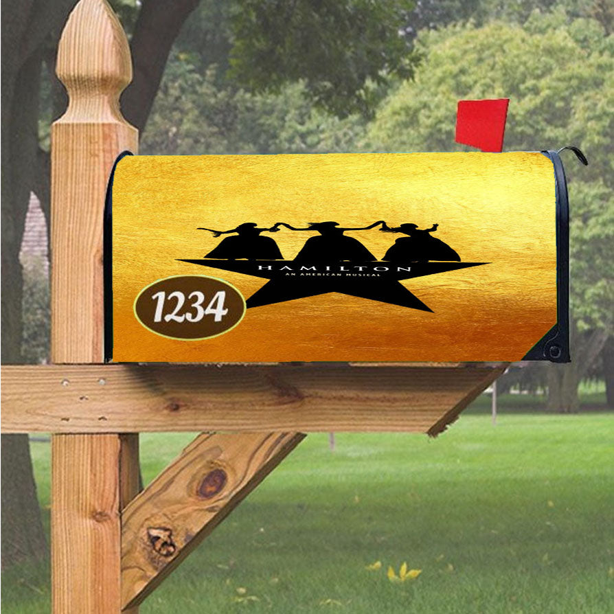 Wu Tang Clan Rap Hip Hop Music Collages Magnetic Mailbox Cover 18" X 21" Outdoor Decor