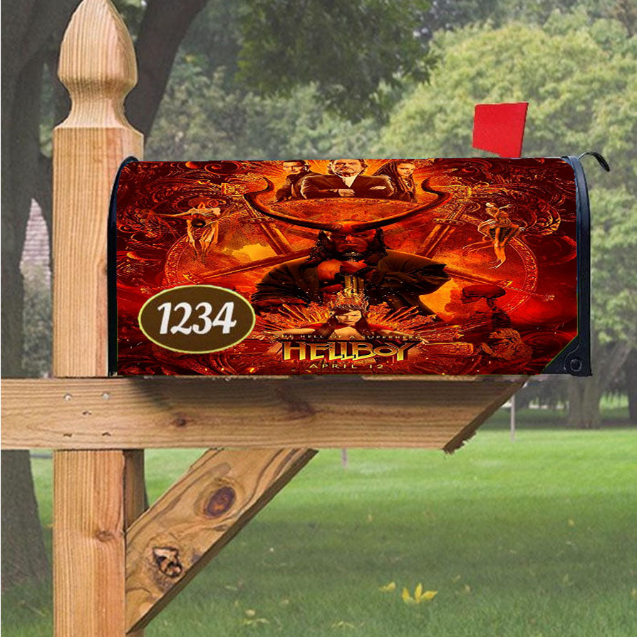 Wu Tang Clan Rap Hip Hop Music Collages Magnetic Mailbox Cover 18" X 21" Outdoor Decor