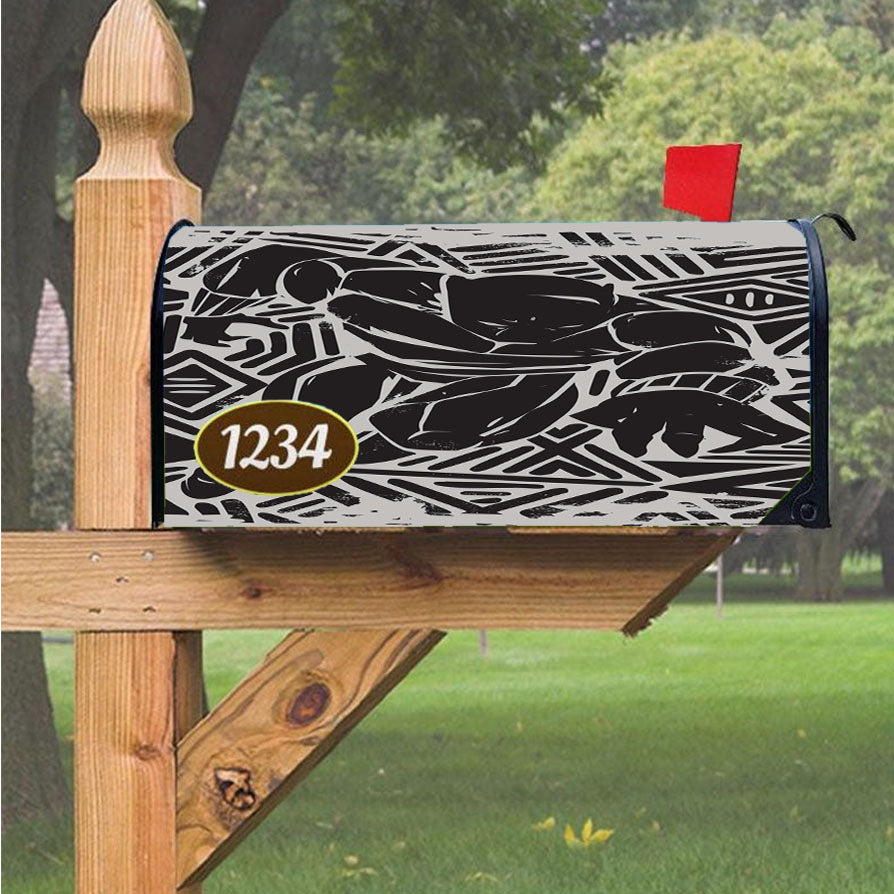 Wu Tang Clan Rap Hip Hop Music Collages Magnetic Mailbox Cover 18" X 21" Outdoor Decor