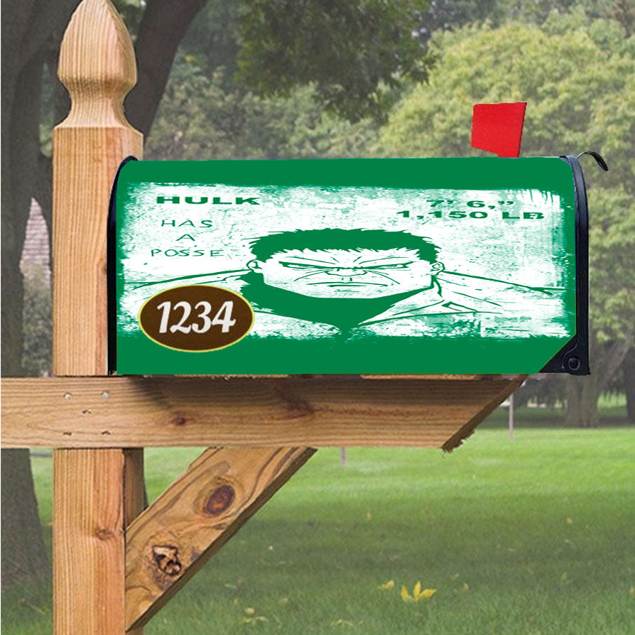 Wu Tang Clan Rap Hip Hop Music Collages Magnetic Mailbox Cover 18" X 21" Outdoor Decor
