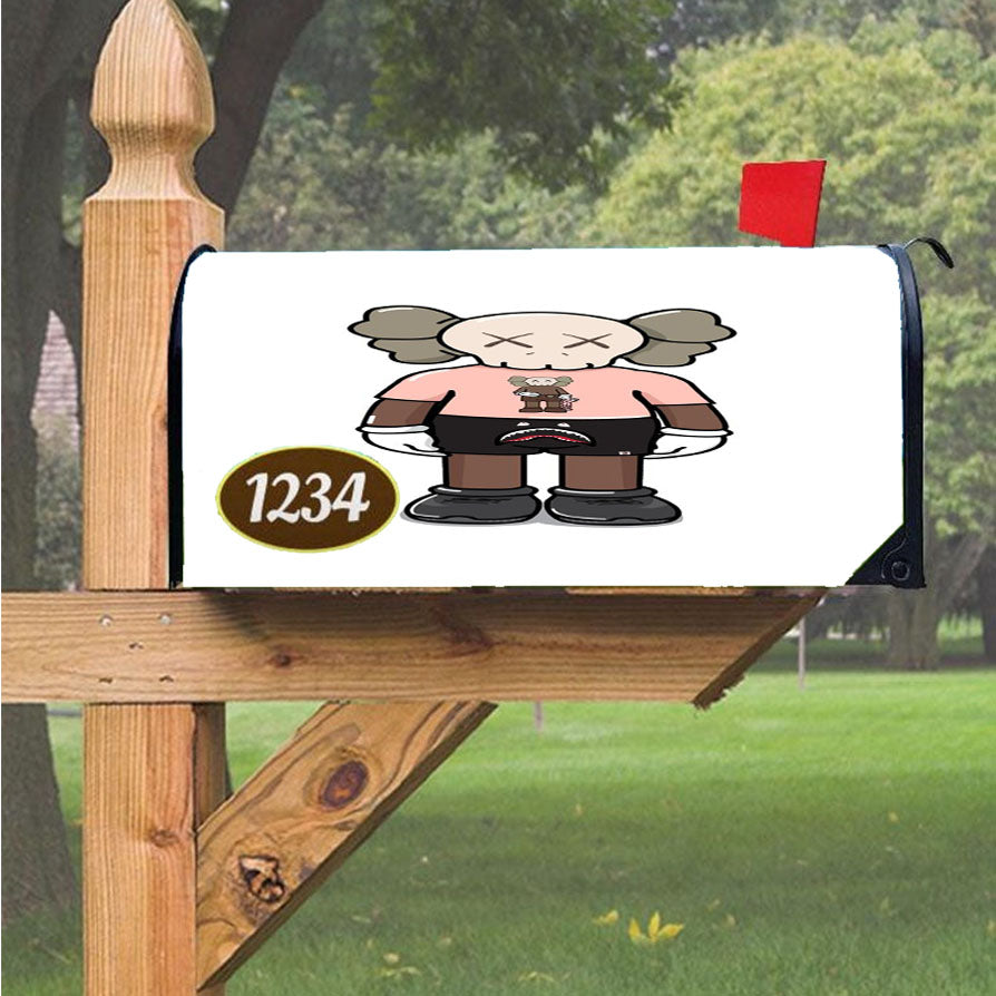 Wu Tang Clan Rap Hip Hop Music Collages Magnetic Mailbox Cover 18" X 21" Outdoor Decor