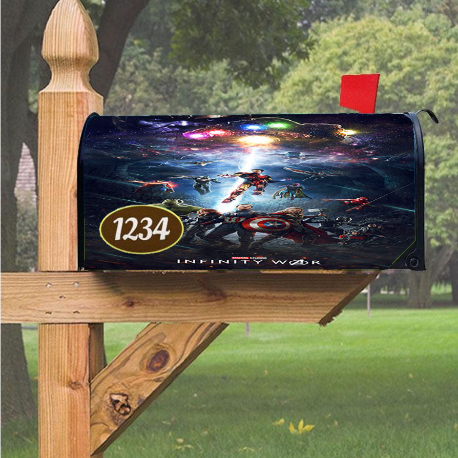 Wu Tang Clan Rap Hip Hop Music Collages Magnetic Mailbox Cover 18" X 21" Outdoor Decor