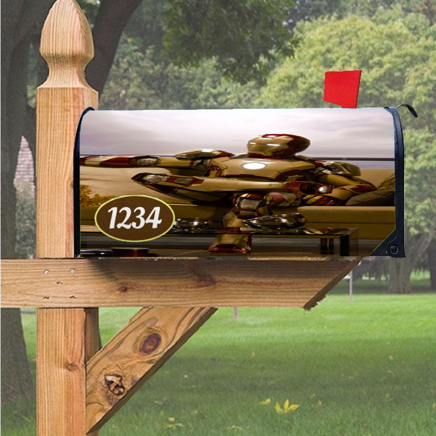 Wu Tang Clan Rap Hip Hop Music Collages Magnetic Mailbox Cover 18" X 21" Outdoor Decor