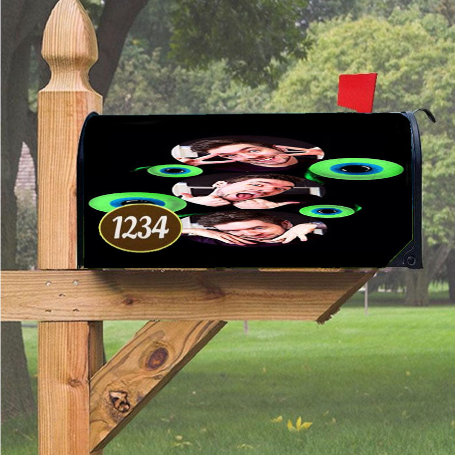 Wu Tang Clan Rap Hip Hop Music Collages Magnetic Mailbox Cover 18" X 21" Outdoor Decor