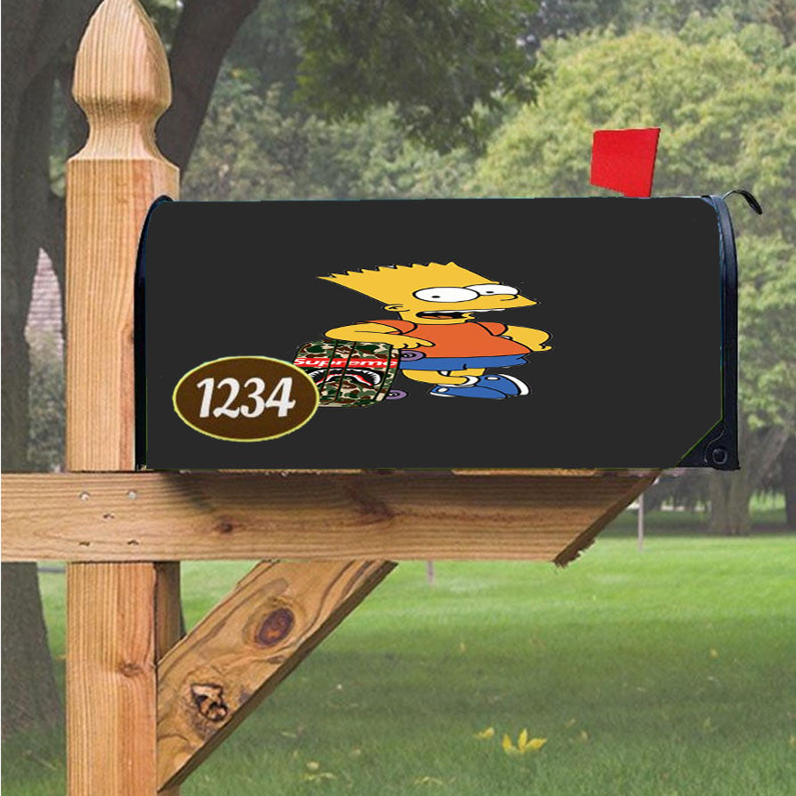 Wu Tang Clan Rap Hip Hop Music Collages Magnetic Mailbox Cover 18" X 21" Outdoor Decor