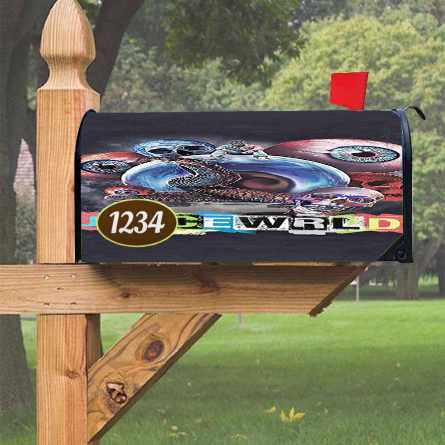 Wu Tang Clan Rap Hip Hop Music Collages Magnetic Mailbox Cover 18" X 21" Outdoor Decor